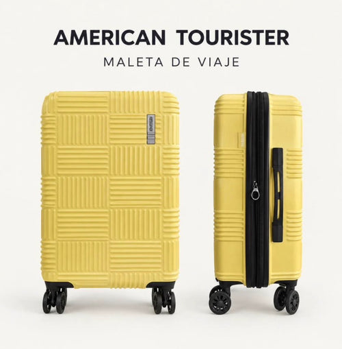 Maleta American Tourister Carry-On ‘CHEKERED’ 3 COLORES