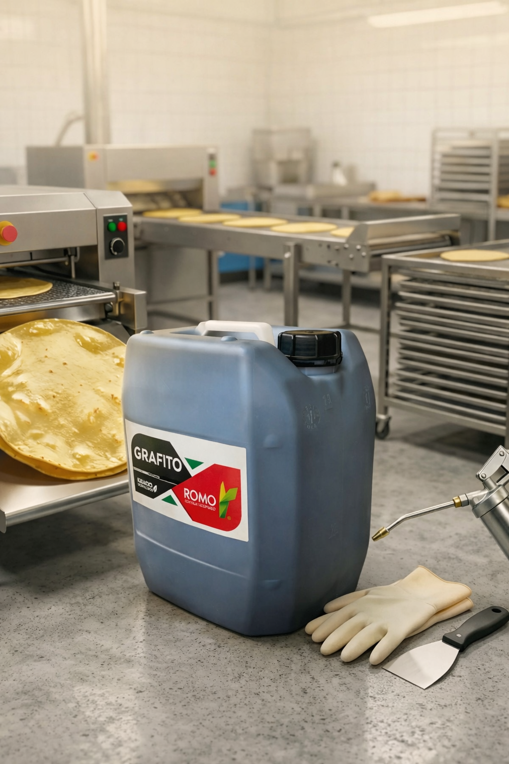 Tortilla Machine Lubricant Grafito ROMO